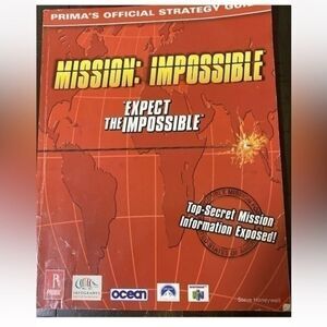 Nintendo 64 mission impossible (Primas Official Strategy Guide)​